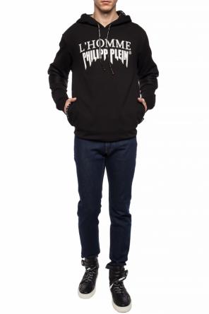 Hooded sweatshirt with logo, zdjęcie 2 Hooded sweatshirt with logo od Philipp Plein